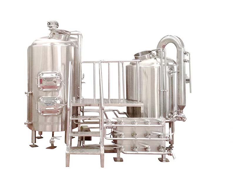 Microcervecería de 3 barriles utiliza el sistema de elaboración de cerveza para la venta