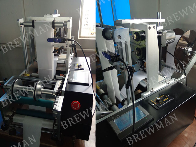 Máquina etiquetadora de cerveza semiautomática a la venta