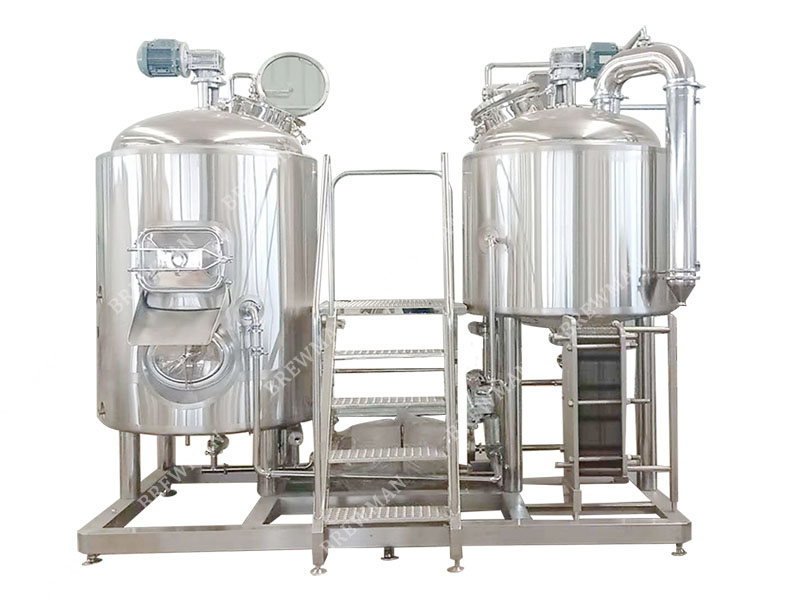Sistemas de elaboración de cerveza de barril de mini cervecería pequeña de 400l