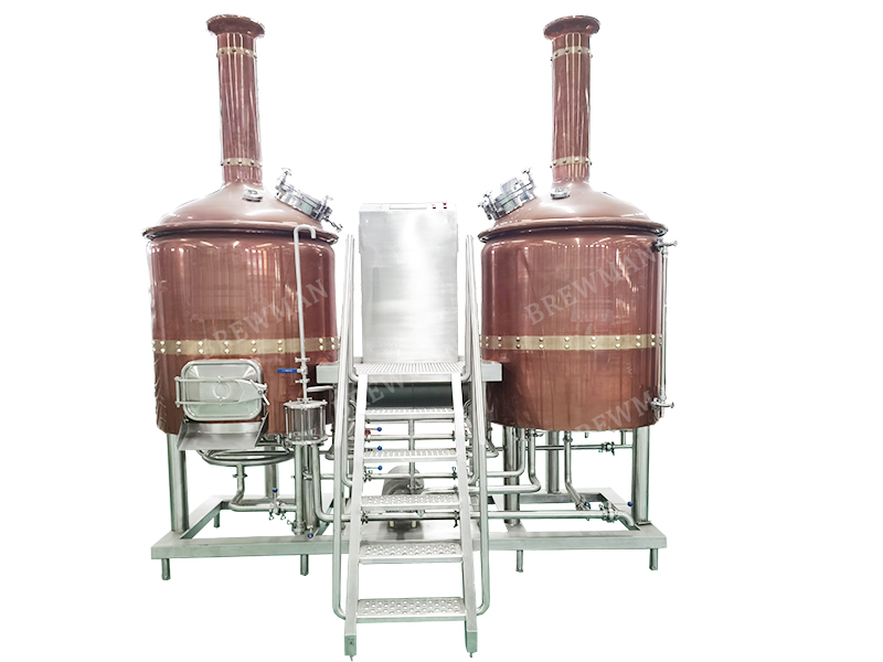 Sistema de elaboración de cerveza de cobre eléctrico de pub 1000l para la venta