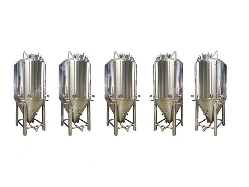 Tanques de fermentación cónicos de cervecería de acero inoxidable 1000L para la venta