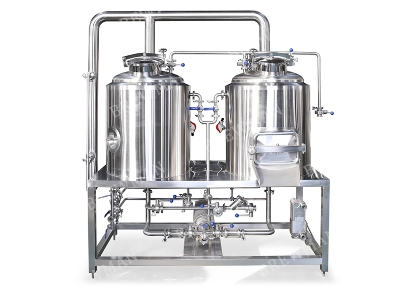 100L mini cervecería Mash tun Microcervecy Equipment Brew Kettle en venta