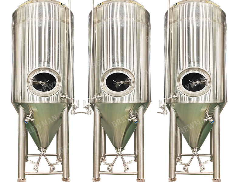 Tanques de fermentación comerciales del equipo de la cerveza del acero inoxidable 3500l