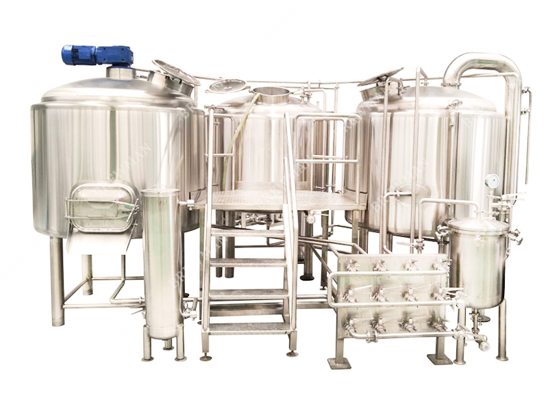 Fabricantes de equipos micro de cervecería artesanal de tres recipientes 1000l