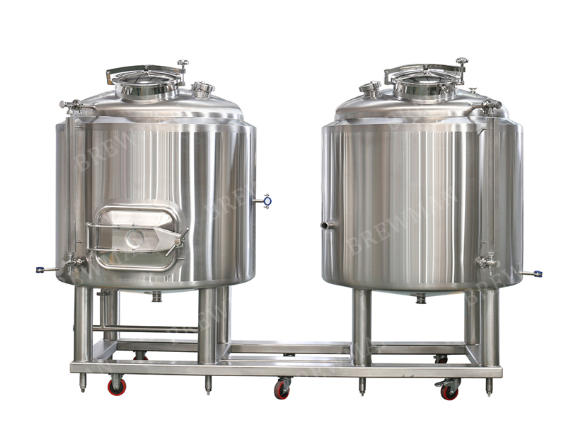 Suministros para equipos de elaboración de cerveza lager de grano completo inoxidable 800L