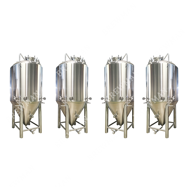 Recipientes de fermentación pequeños de acero inoxidable 600L para la venta