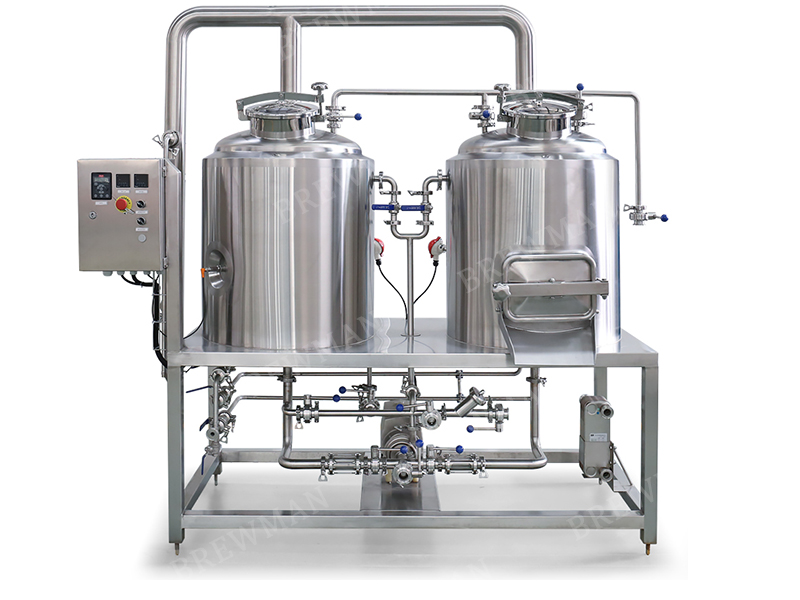 100L mini cervecería Mash tun Microcervecy Equipment Brew Kettle en venta