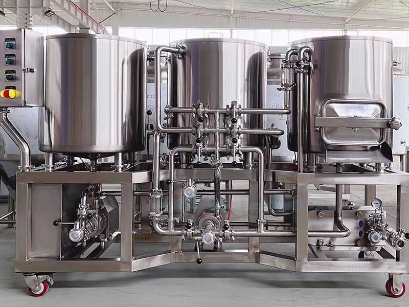 100L 100 litros Electric de 2 buques Sistema de elaboración de cerveza Pico para la venta